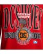 Hombre con Camiseta de manga corta DC Shoes Shy Town Roja estampado