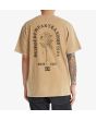 Hombre con camiseta de Manga Corta DC Shoes Reach For It marrón claro