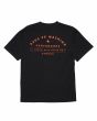 Camiseta de manga corta Deus Ex Machina Canggu Surf Address Negra para hombre posterior