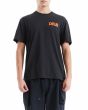 Hombre con Camiseta de manga corta Deus Canggu Surf Address Negra frontal