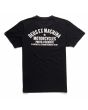 Camiseta de Manga Corta Deus Ex Machina Biarritz Address negra para Hombre 
