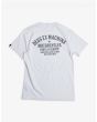 Camiseta de manga corta Deus Ex Machina Ibiza Address Blanca para hombre posterior