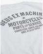 Camiseta de manga corta Deus Ex Machina Ibiza Address Blanca para hombre estampado posterior