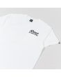 Camiseta de manga corta con bolsillo Deus Ex Machina Berlin Address Blanca para hombre serigrafía logo