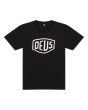 Camiseta de manga corta Deus Ex Machina Shield SS negra para hombre
