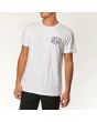 Hombre con Camiseta de manga corta Deus Ex Machina Venice Address blanca frontal