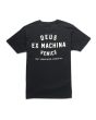 Camiseta de manga corta Deus Ex Machina Venice Skull negra posterior