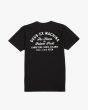 Camiseta con bolsillo Deus Ex Machina Ibiza Address Negra para hombre posterior
