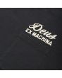 Camiseta de manga corta con bolsillo Deus Ex Machina Milan Address Negra para hombre pocket