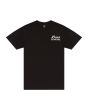 Camiseta de manga corta con bolsillo Deus Ex Machina Milan Address Negra para hombre frontal