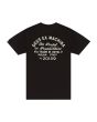 Camiseta de manga corta con bolsillo Deus Ex Machina Milan Address Negra para hombre