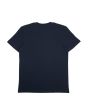 Camiseta orgánica de manga corta Deus Ex MAchina Seasider Azul Marino para hombre posterior