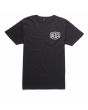 Camiseta de manga corta Deus Tokyo Address Negra para hombre 