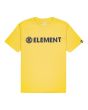 Camiseta de manga corta Element Blazin Youth amarilla para chico 8 a 16 años