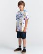 Camiseta de manga corta Element Dodgers Light Magma Tie Dye para chico 8 a 16 años lateral