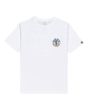 Camiseta de manga corta Element Magma Icon blanca para chico de 8 a 16 años
