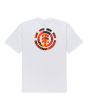 Camiseta de manga corta Element Brand Pota Victory blanca para hombre