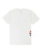 Camiseta de manga corta Element Stormtrooper Star Wars Collection blanca para hombre posterior