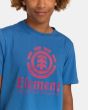 Niño con Camiseta de manga corta Element Vertical Youth Azul Cobalto estampado
