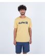 Hombre con Camiseta de manga corta Hurley Everyday One and Only Solid Amarilla