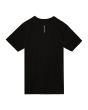 Camiseta de manga corta orgánica Florence Marine X Isobar Organic negra para hombre posterior