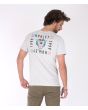 Hombre con camiseta estampada de manga corta Hurley Bengal gris espalda