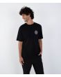 Hombre con camiseta de manga corta Hurley Filler Negra frontal