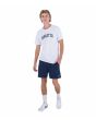 Hombre con camiseta de manga corta Hurley H2O Dri Authentic Blanca ajuste