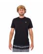 Hombre con camiseta de manga corta Hurley H2O Dri Icon Negra