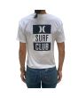 Mujer con camiseta de manga corta Hurley Surf Club espalda