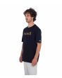 Hombre con camiseta de manga corta Hurley Toledo One and Only Negra lateral