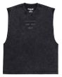 Camiseta sin mangas Hurley x Travis Barker Live Fast Muscle Negra para hombre