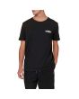 Hombre con Camiseta de manga corta Lightning Bolt Aloha Negra  frontal 