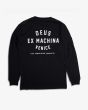 Camiseta de manga larga Deus Ex Machina Venice Address Negra para hombre posterior