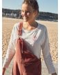 Niña con Camiseta de manga larga Roxy All You Never Say Blanca lifestyle