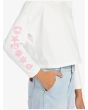 Niña con Camiseta de manga larga Roxy All You Never Say Blanca manga