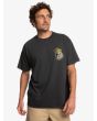 Hombre con Camiseta de manga corta Quiksilver Out There Negra