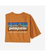 Camiseta orgánica de manga corta Patagonia M's P-6 Mission Organic naranja para hombre