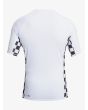 Camiseta Protección Solar UPF 50 Quiksilver Arch This blanca para hombre posterior