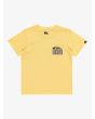 Camiseta de manga corta Quiksilver World Force amarilla para niño 2-7 años