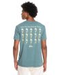 Hombre con Camiseta de manga corta Quiksilver How are your feeling verde