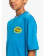 Niño con Camiseta orgánica de manga corta Quiksilver Kaleidoscope Boy Azul estampado