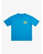 Camiseta orgánica de manga corta Quiksilver Kaleidoscope Boy Azul para chicos de 8 a 16 años