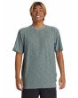 Hombre con Camiseta orgánica de manga corta con bolsillo Quiksilver Kentin Verde