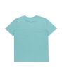 Camiseta de manga corta Quiksilver MW Mini Logo Marine Blue para hombre posterior