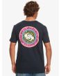 Hombre con Camiseta de manga corta Quiksilver Omni Circle Azul Marino