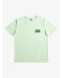 Camiseta de manga corta Quiksilver Retro Fade Verde para hombre