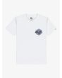 Camiseta de manga corta Quiksilver Ev In Flames Blanca para chico 8-16 años