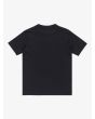 Camiseta orgánica de manga corta Quiksilver Evo Three Seas Negra para chico 8-16 años posterior