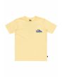 Camiseta Quiksilver Take Us Back Logo Youth Amarilla para niño 8-16 años